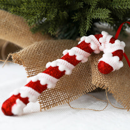 Red & White Foam Candy Stick Decorations | Christmas Tree, Rattan & Window Display Accents eprolo