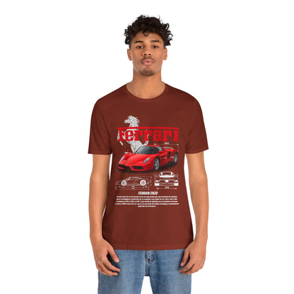 Ferrari Enzo Unisex Graphic Tee - Car Enthusiast T-shirt - CreativeRino