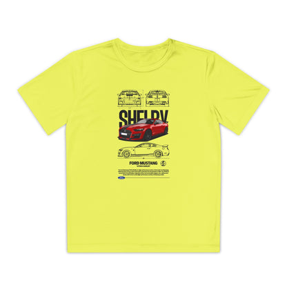 Ford Mustang Shelby Youth  Competition Tee | Car T-shirt - CreativeRino
