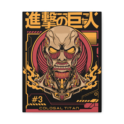 Colossal Titan Canvas Art - Matte Stretched Wall Decor - CreativeRino