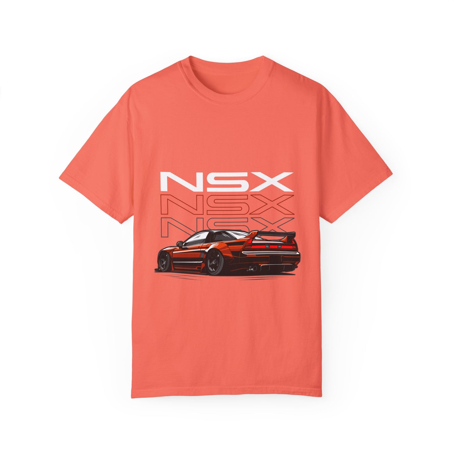 NSX Unisex Garment-Dyed T-Shirt - Retro Car Enthusiast Apparel - CreativeRino