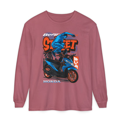Honda Street Style Long Sleeve T-Shirt - Unisex Graphic Tee with Honda Design - CreativeRino