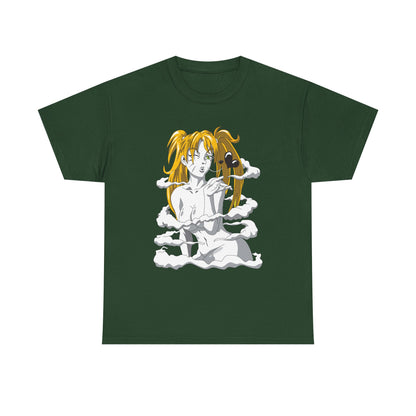 Anime-Inspired Unisex Heavy Cotton Tee - Naruto T-shirt Design - CreativeRino