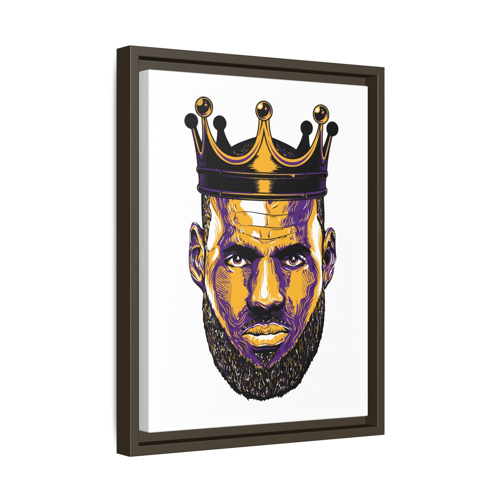 Matte Canvas, Framed (Multi-color) - CreativeRino