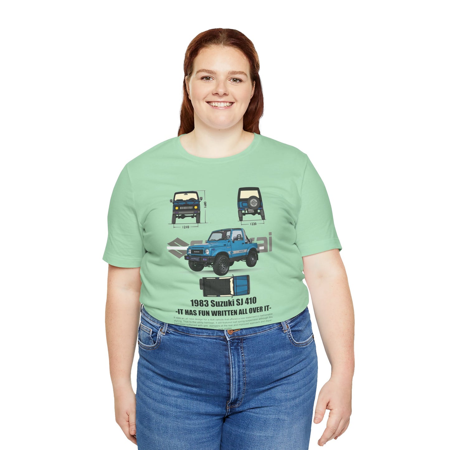 Vintage Suzuki 1983 Graphic Tee - Unisex Short Sleeve T-Shirt - CreativeRino