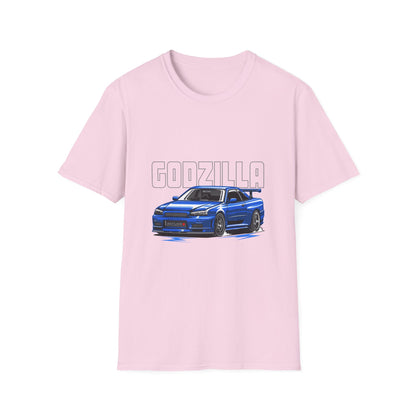 Godzilla Graphic Unisex T-Shirt – Cool Car Tee for Auto Enthusiasts - CreativeRino