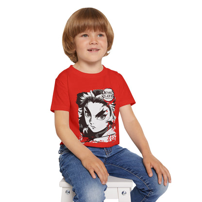 Demon Slayer Toddler T-Shirt - Cute Anime Design for Kids - CreativeRino