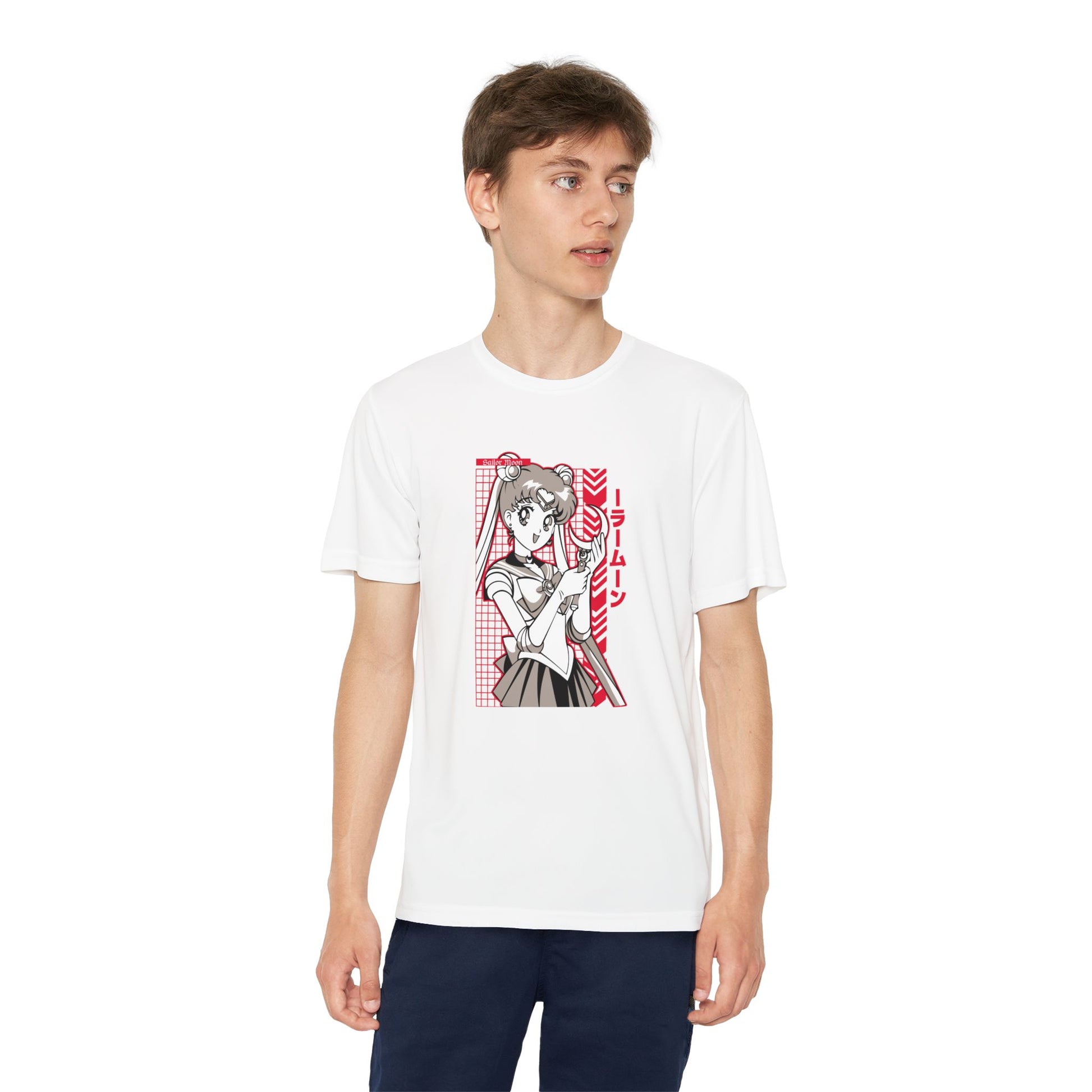 Youth Graphic Tee, Anime T-shirt for Kids, Sailor Moon Inspired Apparel, Gift for Birthdays, Casual Wear, Pop Culture Fashion - CreativeRino