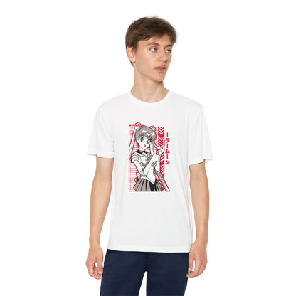 Youth Graphic Tee, Anime T-shirt for Kids, Sailor Moon Inspired Apparel, Gift for Birthdays, Casual Wear, Pop Culture Fashion - CreativeRino