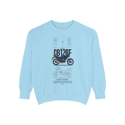 Honda CB125F Motorcycle Design Sweatshirt - CreativeRino