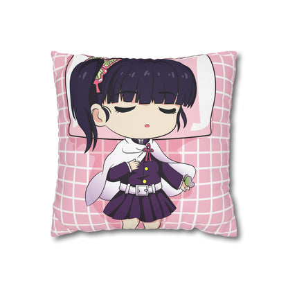 Cute Anime Square Pillow - Cozy Dreamy Decor - CreativeRino