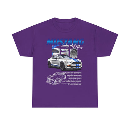 Mustang Shelby Graphic Tee – Perfect T-shirt for Car Enthusiasts - CreativeRino