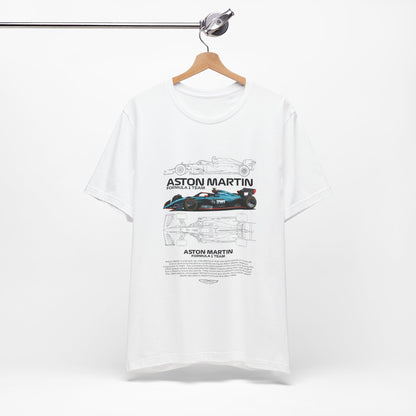 Aston Martin Formula 1 Unisex Jersey Tee - Motorsports Enthusiast Shirt - CreativeRino