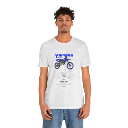 Yamaha YZ125 Bike Graphic Tee – Unisex Jersey Short Sleeve T-shirt - CreativeRino