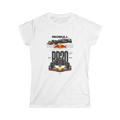 Red Bull Racing RB0 Women's Softstyle Tee - Car T-shirt - CreativeRino