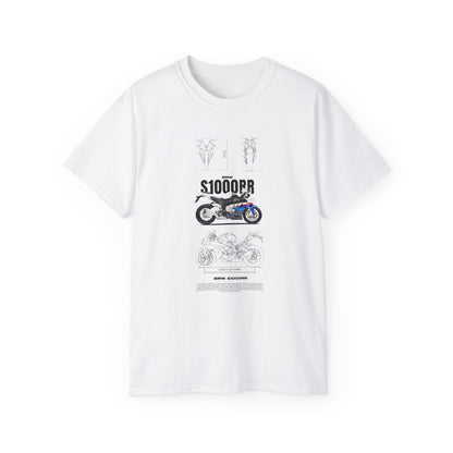 Motorcycle Enthusiast Graphic Tee - S1000RR Design for Riders T-shirt - CreativeRino