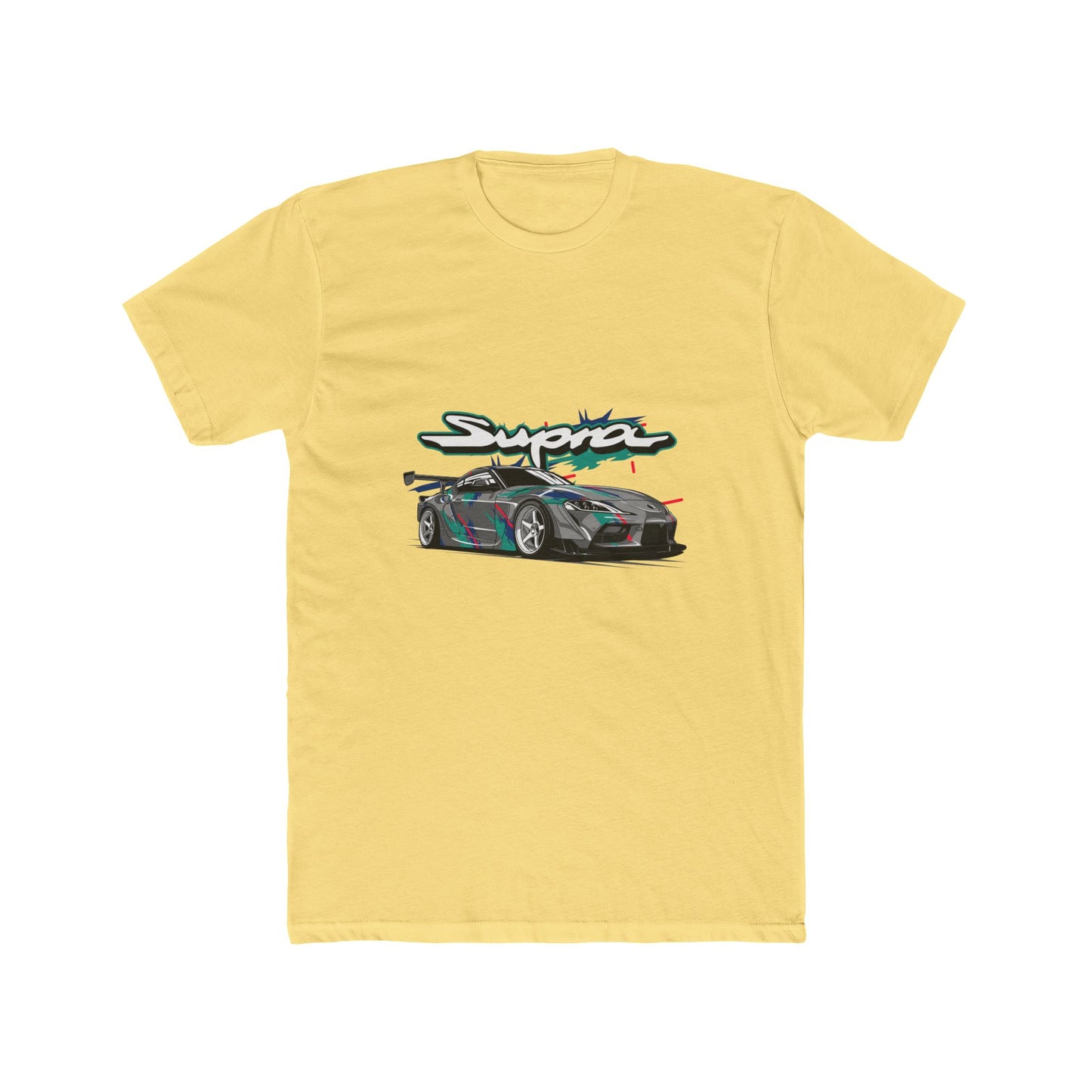 Supra Racing Unisex Cotton Crew Tee - Ideal for Car Enthusiasts - CreativeRino