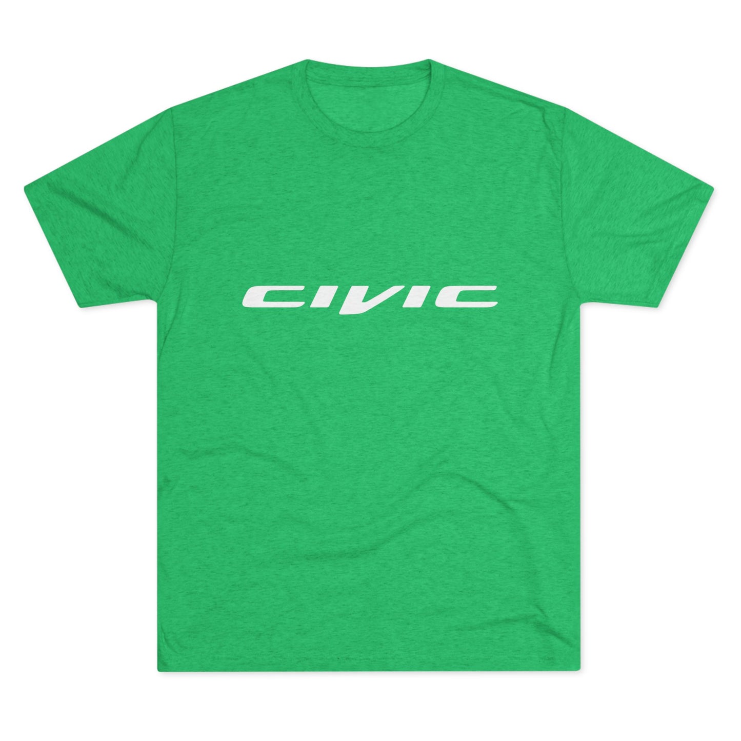 Honda Civic Estilo Enthusiast Unisex Tri-Blend Crew Tee - Retro Car T-shirt Design - CreativeRino