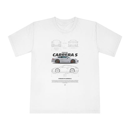 Porsche 911 Carrera S Graphic T-Shirt - Perfect for Car Enthusiasts - CreativeRino