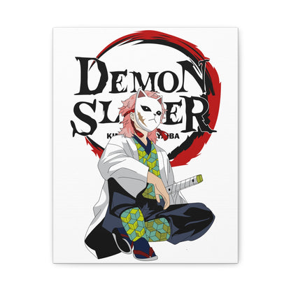 Demon Slayer Canvas Art - Matte Stretched 1.25" Wall Decor - CreativeRino