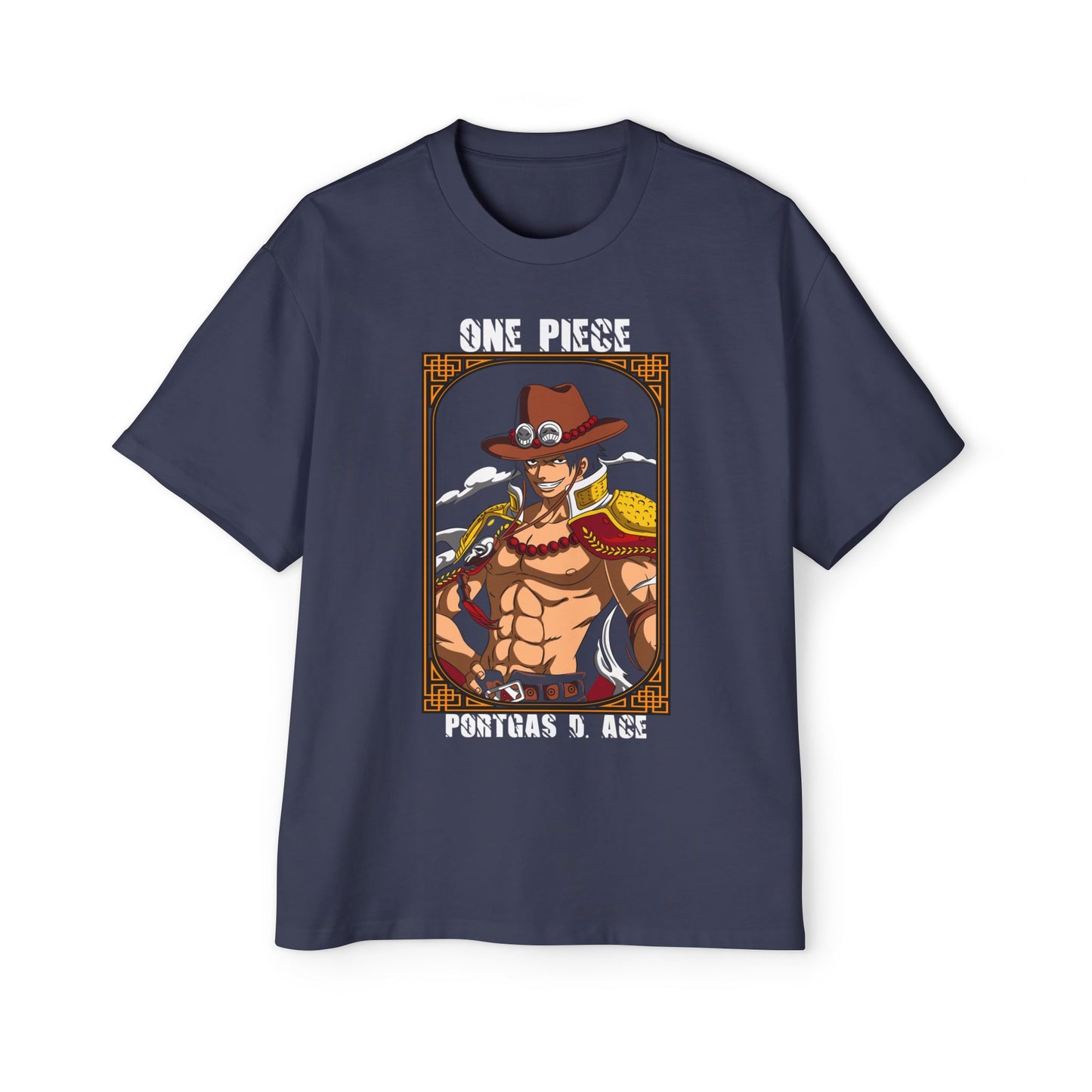 One Piece Oversized Men’s Tee - T-shirt for Anime Fans - CreativeRino