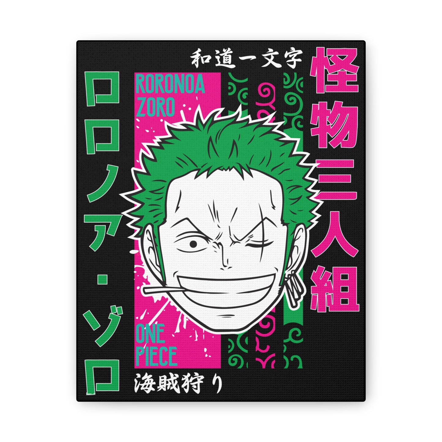 One Piece Canvas Stretched Anime Canvas Wall Art - CreativeRino