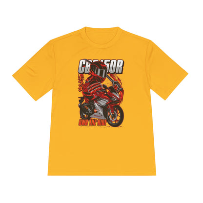 Honda CB150 Motorcycle Enthusiast Moisture Wicking Tee - 'Own the Ride' T-shirt - CreativeRino
