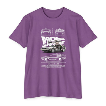 Back to the Future DeLorean Unisex T-Shirt - Retro Movie T-shirt - CreativeRino