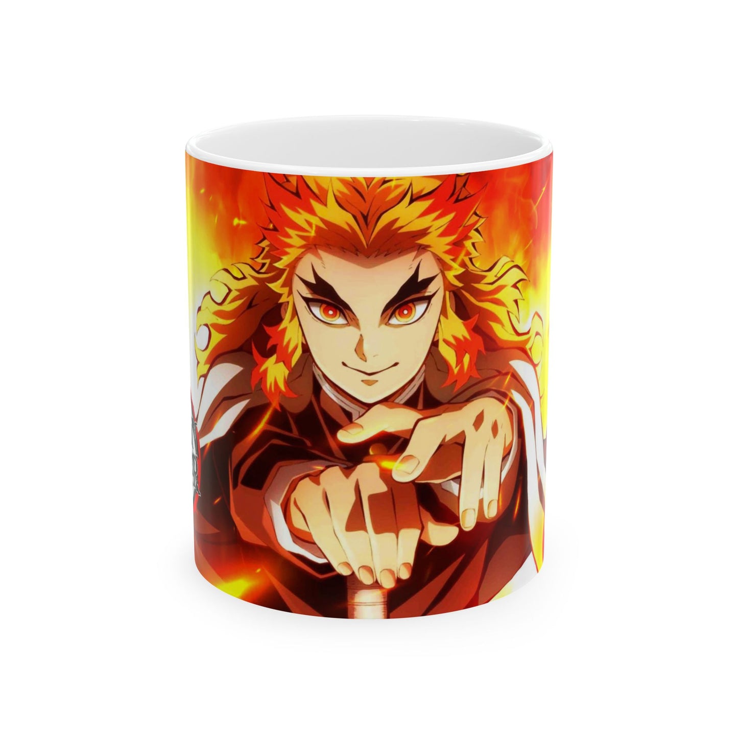 Fire Demon Anime Ceramic Mug - CreativeRino