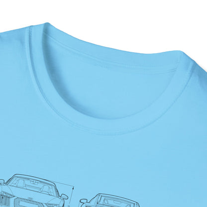 Audi R8 Graphic T-Shirt - Perfect for Car Enthusiasts - CreativeRino