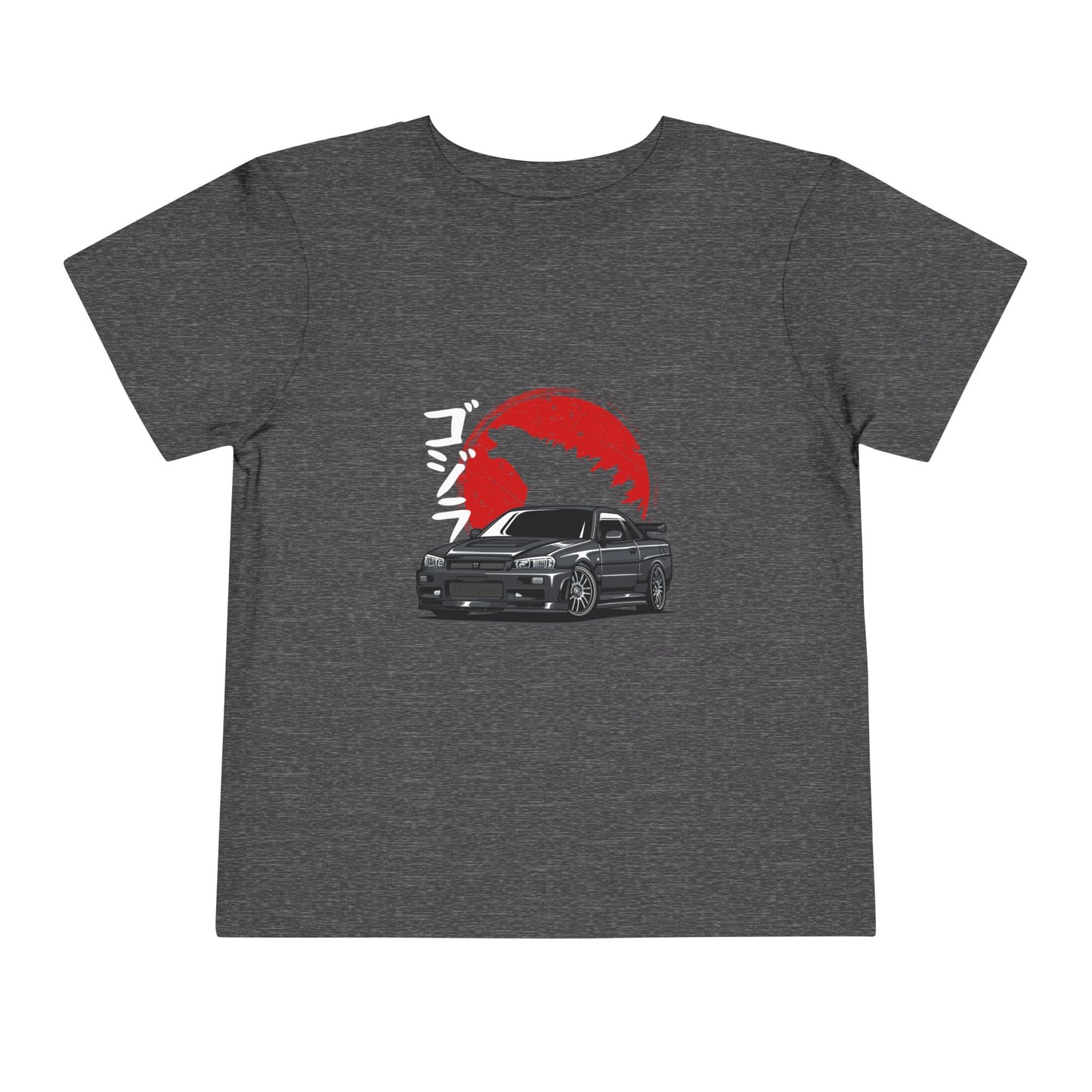 Cool Car Toddler Tee - Fun and Playful Short Sleeve T-Shirt - CreativeRino