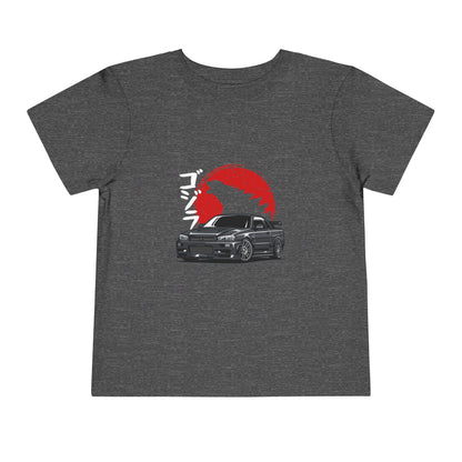 Cool Car Toddler Tee - Fun and Playful Short Sleeve T-Shirt - CreativeRino