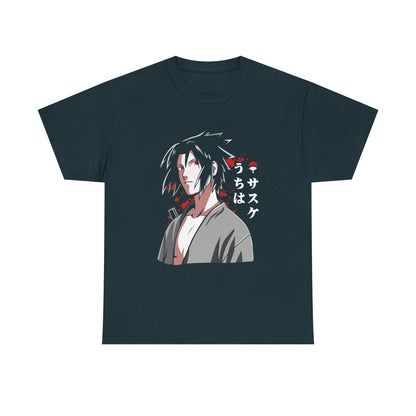 Naruto Inspired Unisex Heavy Cotton Tee - Anime T-shirt Design - CreativeRino