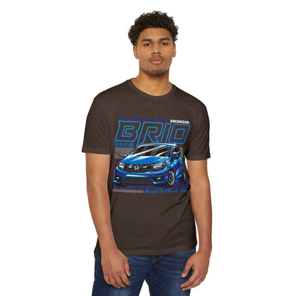 Honda BRIO Unisex Jersey T-Shirt - Break Out! Celebrate Your Love for Cars - CreativeRino