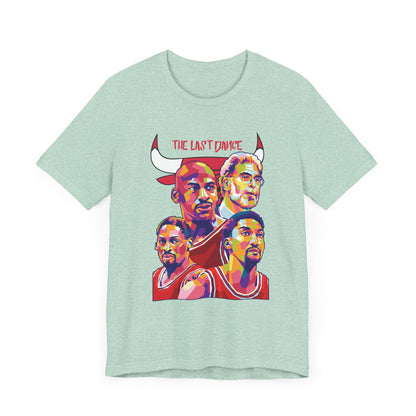 Unisex chicago bulls Jersey Short Sleeve Tee Basketball T-shirt - CreativeRino