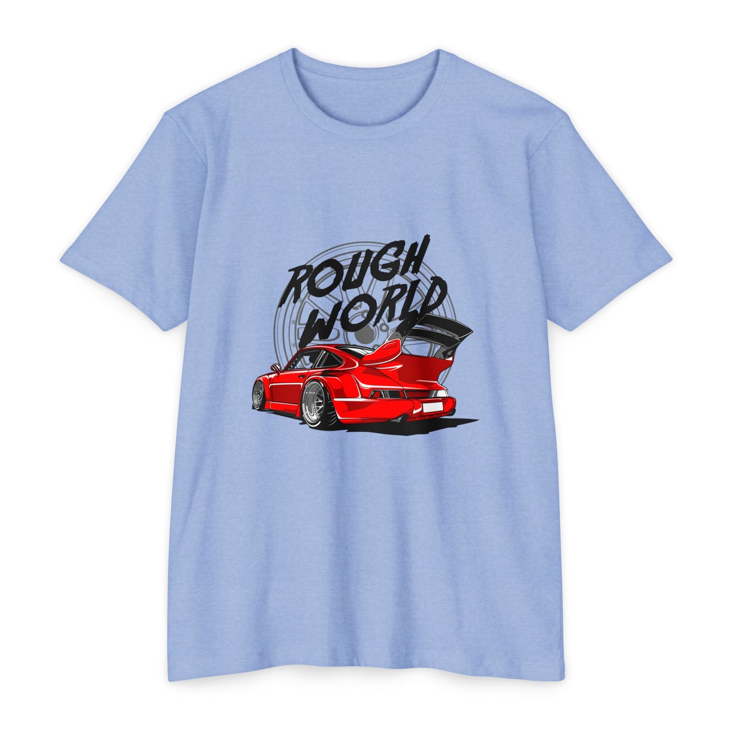 Rough Word Graphic Unisex T-Shirt – Perfect T-shirt for Car Enthusiasts - CreativeRino