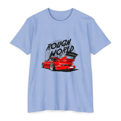 Rough Word Graphic Unisex T-Shirt – Perfect T-shirt for Car Enthusiasts - CreativeRino