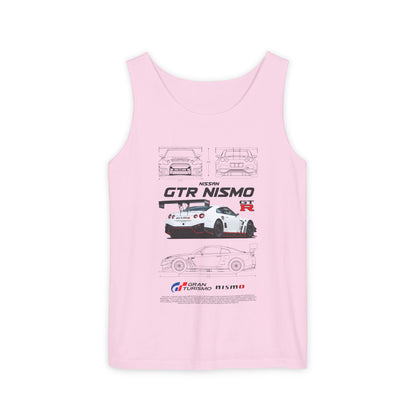 Nissan GTR Nismo Graphic Unisex Tank Top - Perfect T-shirt for Car Enthusiasts - CreativeRino