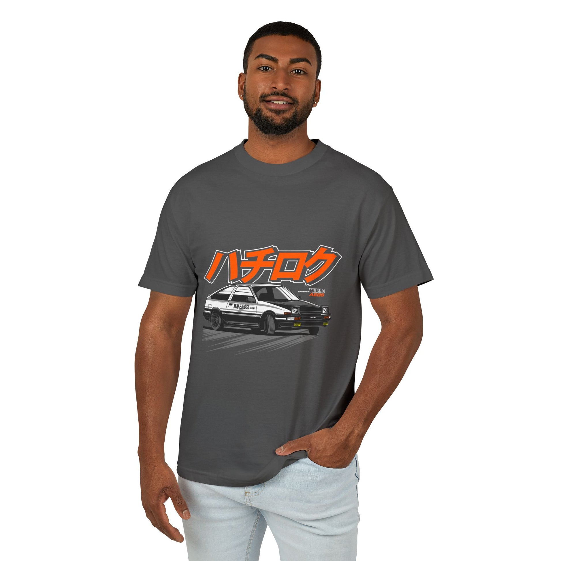 Vintage Car T-Shirt - Unisex Heavyweight Tee - CreativeRino