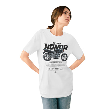 Honda CBX250 Motorcycle T-Shirt | Vintage Bike Graphic Tee - CreativeRino
