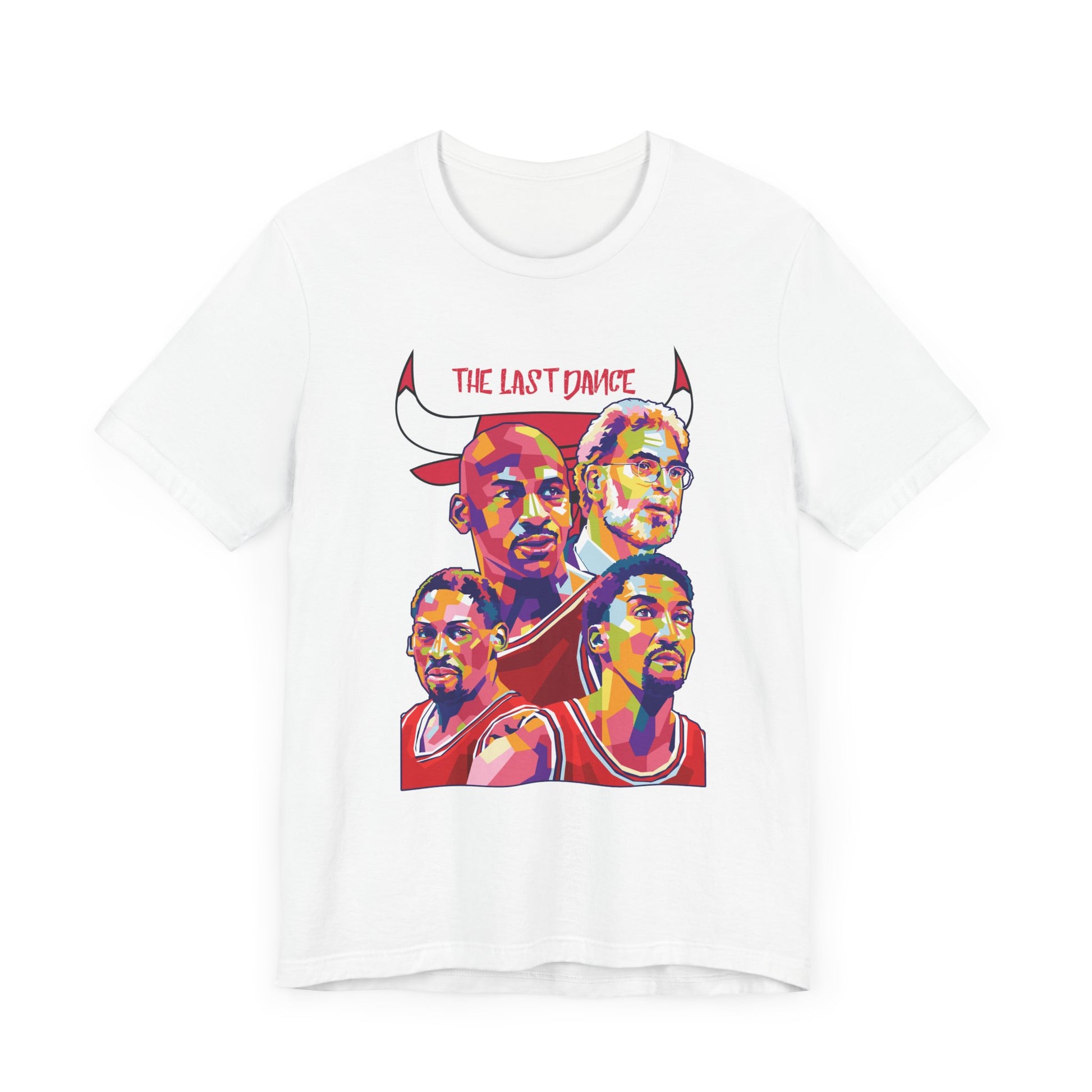 Unisex chicago bulls Jersey Short Sleeve Tee Basketball T-shirt - CreativeRino