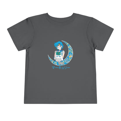Anime Toddler Short Sleeve Cute Sailor Moon Graphic T-shirt for Young Fans - CreativeRino