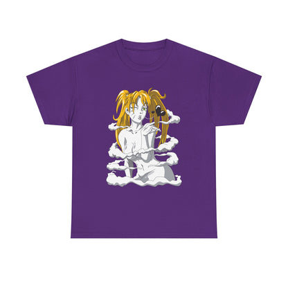 Anime-Inspired Unisex Heavy Cotton Tee - Naruto T-shirt Design - CreativeRino