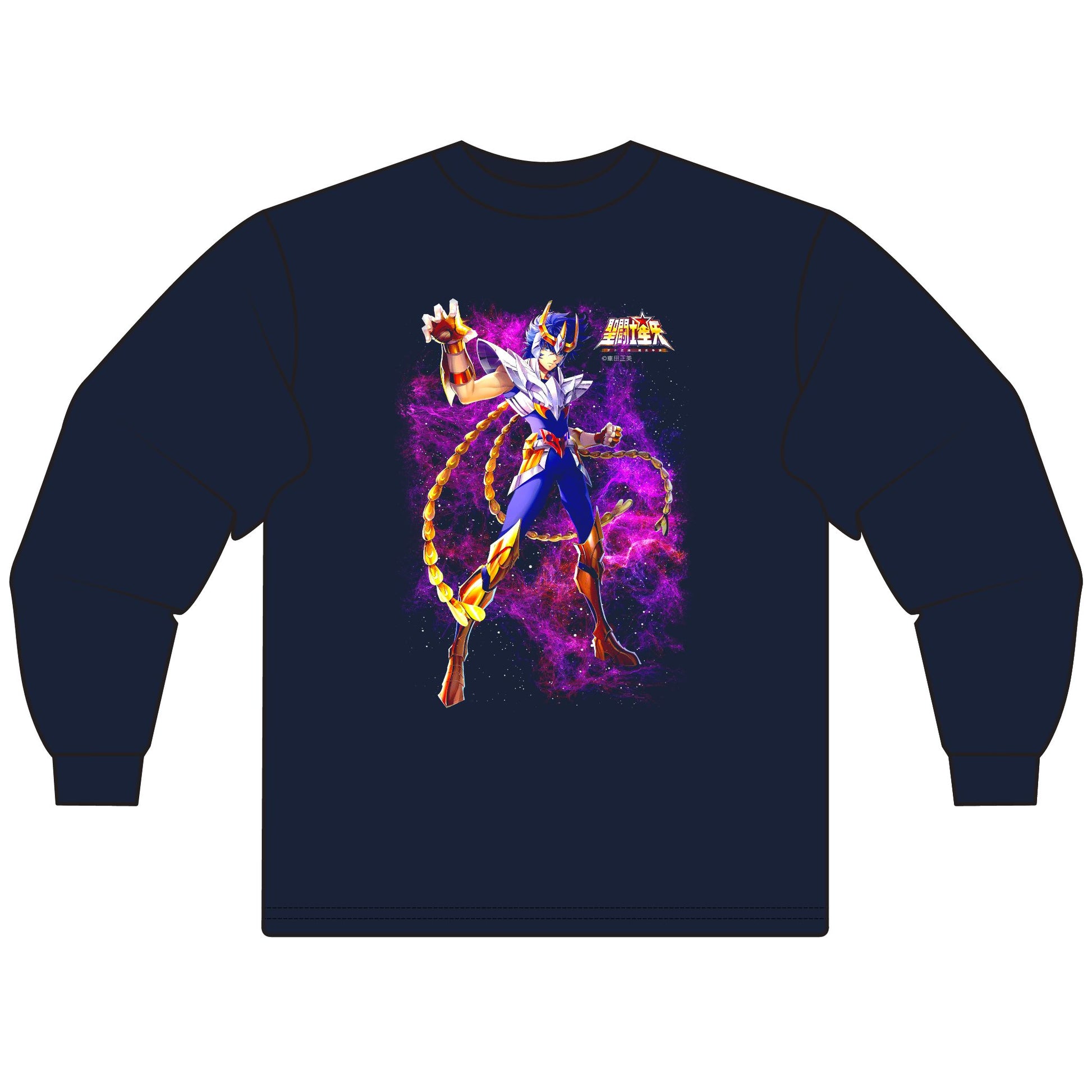 Caballero Fenix Hero Unisex Long Sleeve T-Shirt - Perfect for Comic Fans and Casual Wear - CreativeRino