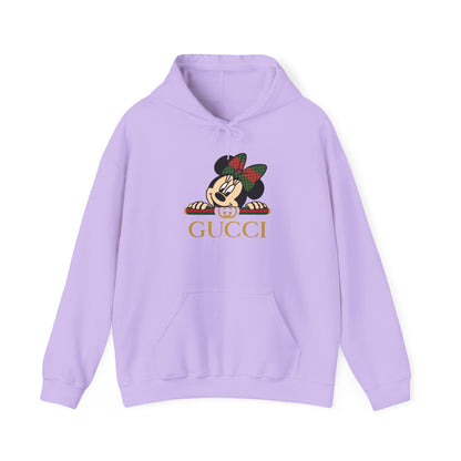 Minnie Mouse Gucci Inspired Cozy Hoodie - Holiday Style - CreativeRino