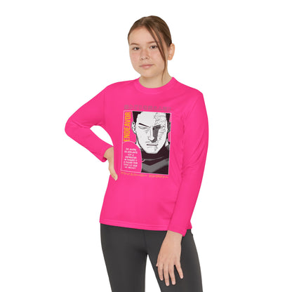 My Hero Academia Youth Long Sleeve Competitor Tee - Endeavor Design for Anime Fans T-shirt - CreativeRino