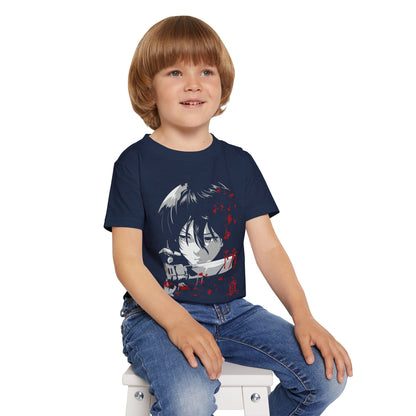 Anime-Inspired Toddler Tee - Demon Slayer T-shirt Design for Kids - CreativeRino