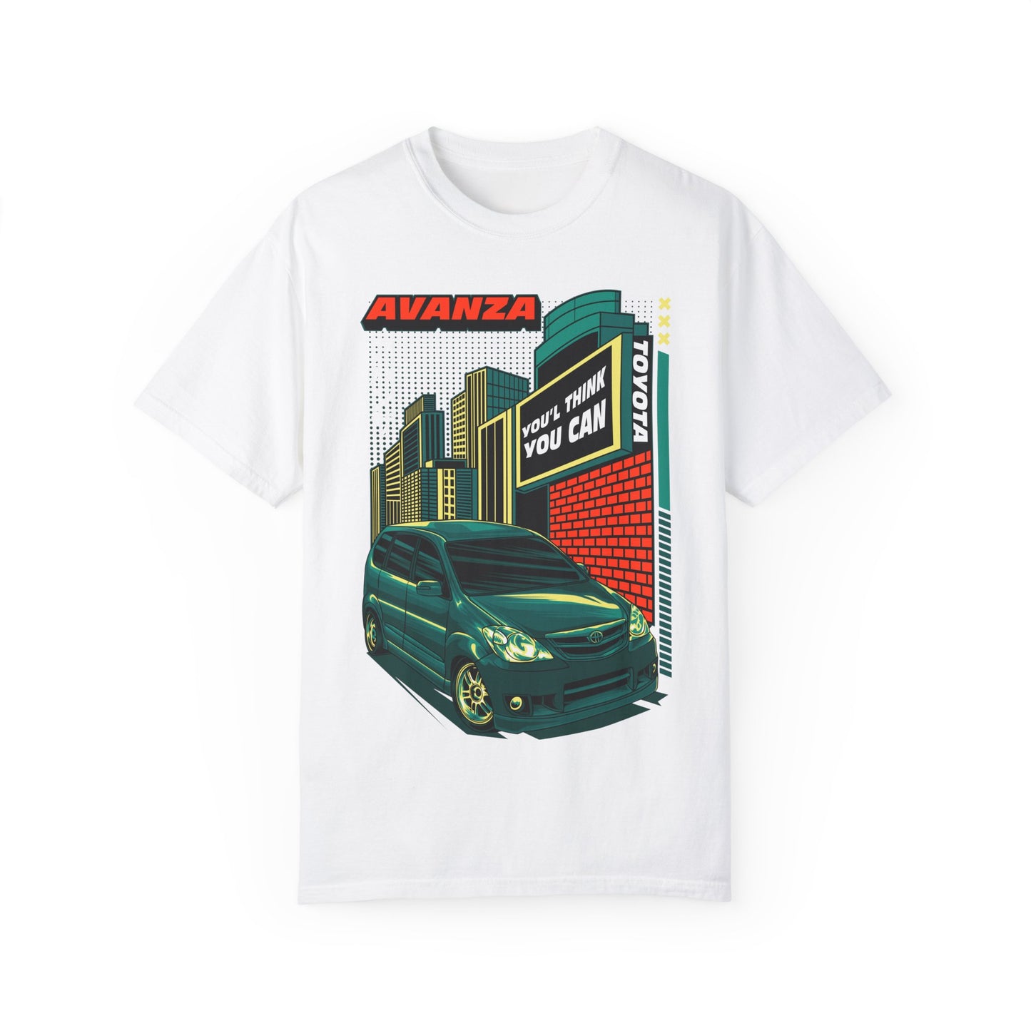 Vintage Avanza Car T-shirt for Auto Enthusiasts - CreativeRino