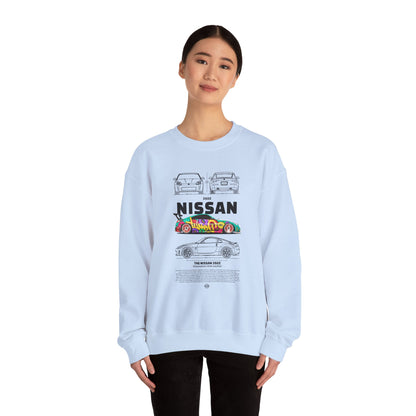 Vintage Nissan 350Z Graphic Unisex Heavy Blend™ Crewneck Sweatshirt - CreativeRino