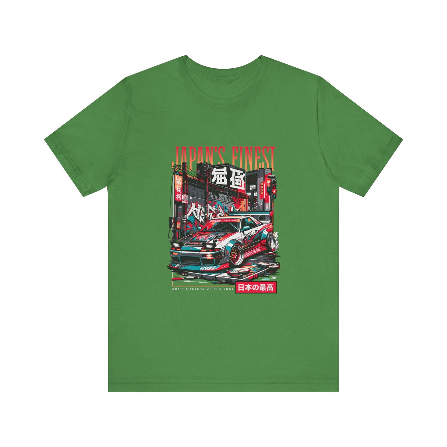 Japan's Finest Racer Unisex Tee - Streetwear Style Graphic T-shirt - CreativeRino